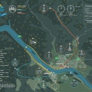 Blue Week Route - official map