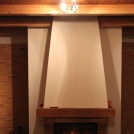 Fireplace in the lodge