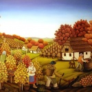 Picture from naive art galery in Kovacica