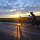 Cycling around Cetate, Dolj County