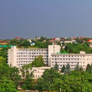 "Nufarul Alb" Sanatorium is a sanatorium with tradition in the art of medicine and it is a modern health recovery center. It includes a clinic and hotel complex with a capacity of 502 seats, 400 single and double rooms with various degrees of co