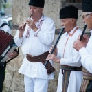 Traditional musicians at Rajacke pivnice